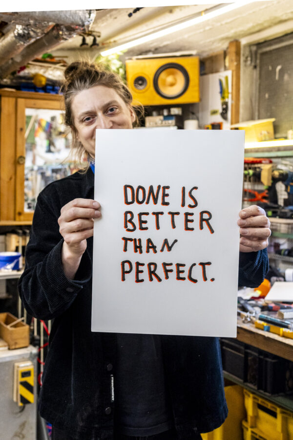 Done is better than perfect